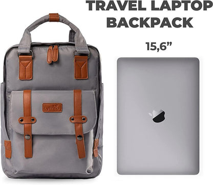 15.6 inch Large Laptop Backpack Waterproof Rucksack Shoulder Travel School Bag - RLO Tech