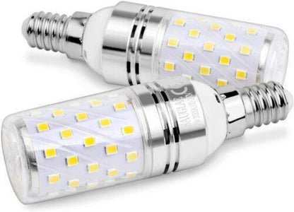 LED Corn Bulbs, E14 Small Edison Screw, 12W, 1200 Lm, 3000K - RLO Tech