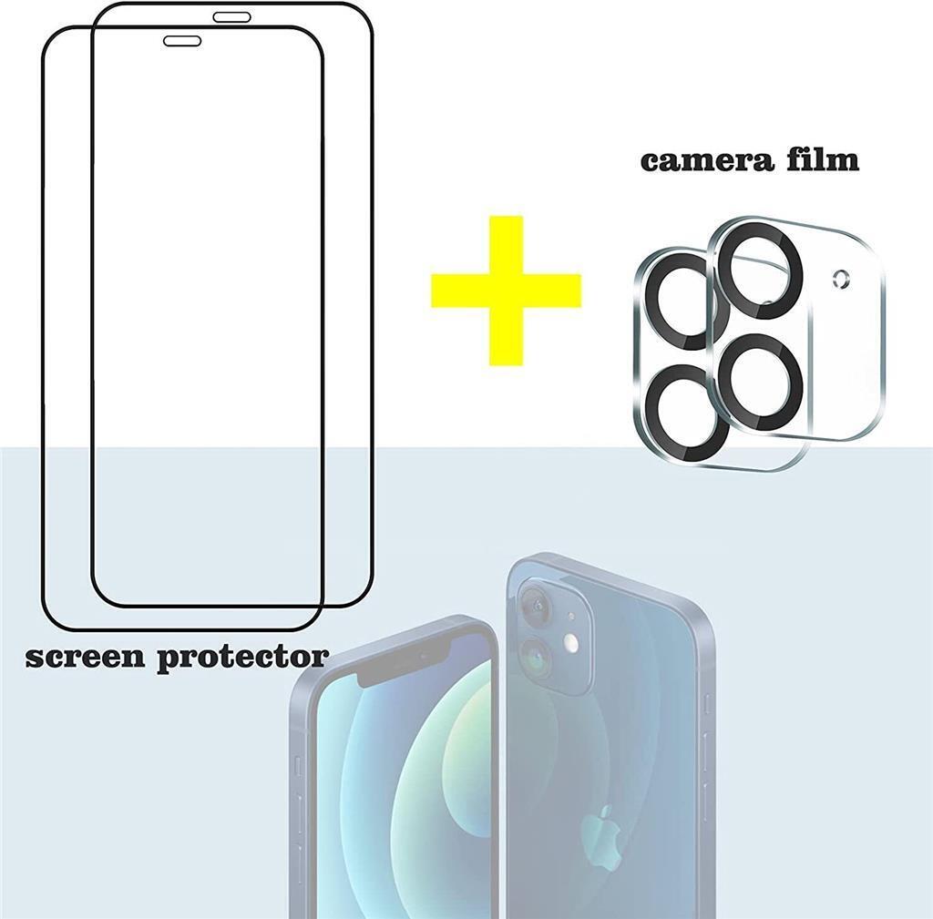 Lusee Screen Protector compatible with iPhone 12 6.1 Inch - RLO Tech