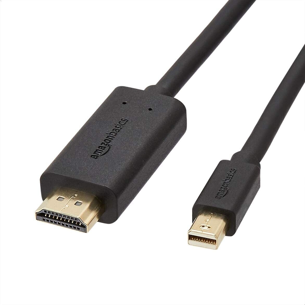 Amazon Basics Mini DisplayPort to HDMI Cable - 0.9 m (3 Feet) - RLO Tech
