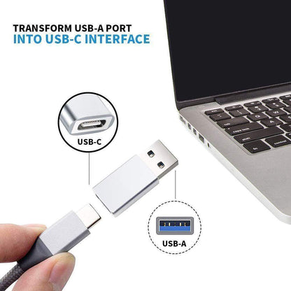 USB 3.1 Female USB Type-C to USB Male USB Type-A Hi-speed USB 3.1 - RLO Tech
