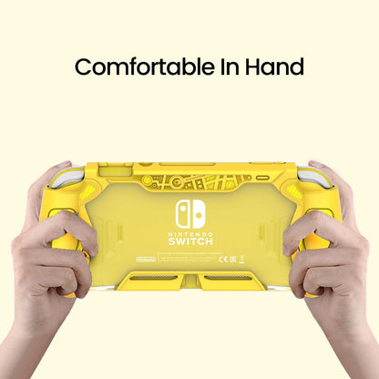 Nintendo Switch Lite Case Sturdy Full Protection with Screen Protector Yellow