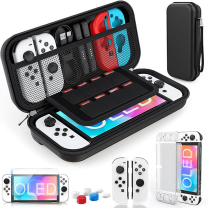 Nintendo Switch Case and Accessories for OLED Switch Case Cover Thumb Grips etc