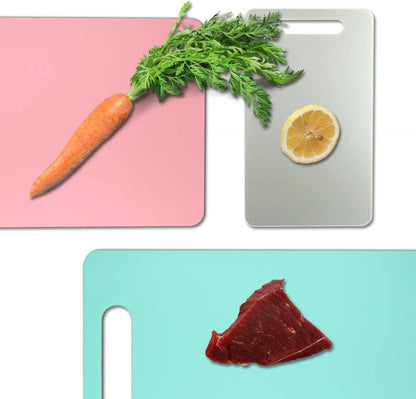 Premium Utility Chopping Board with Handles Food Safe BPA Free Dishwasher Safe - RLO Tech