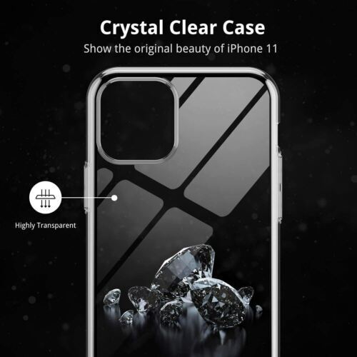 UNBREAKcable iPhone XS/11 Case, Ultra Clear Hard Back RRP £11.99 - RLO Tech