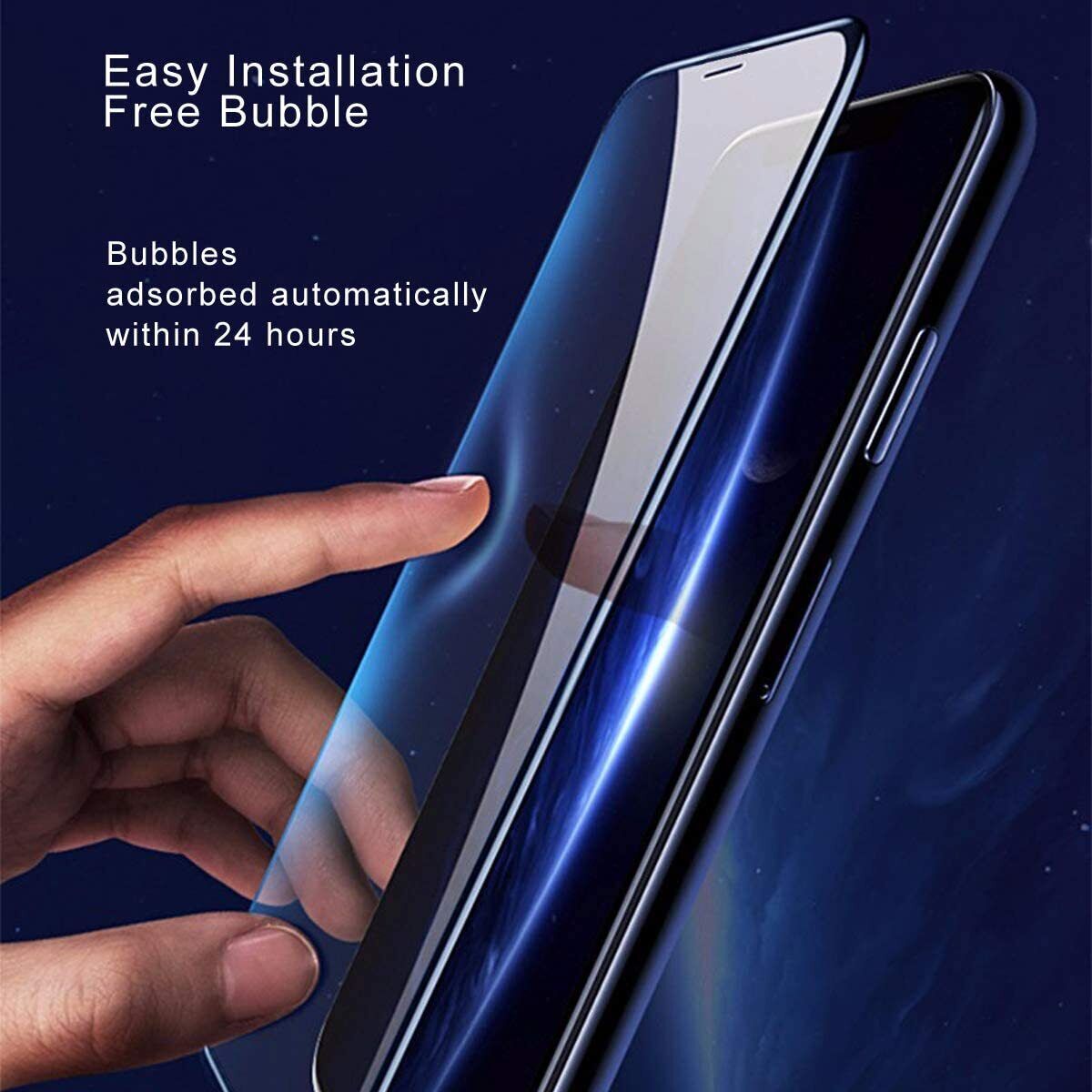 MOCOLL iPhone 11 Pro Max Screen Protector Tempered Glass HD Full Coverage - RLO Tech