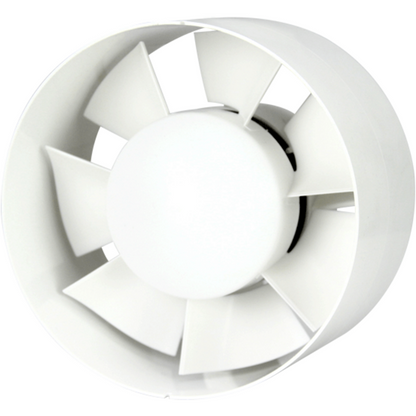 Europlast Inline Mounted Bathroom Ventilator 150mm White– EK150