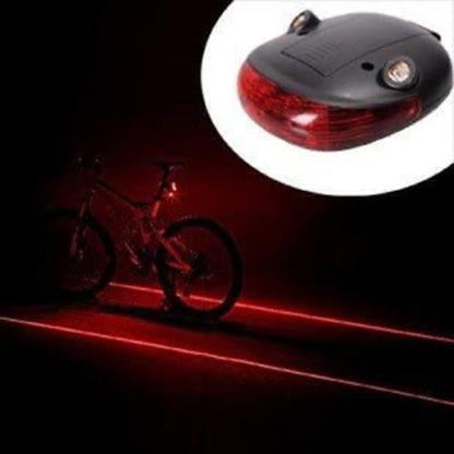 Pursuit Laser Bike Lane Marker and Tail Light / Rear Light, with 7 LED Functions