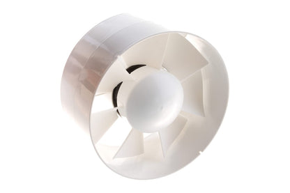 Europlast Inline Mounted Bathroom Ventilator 150mm White– EK150